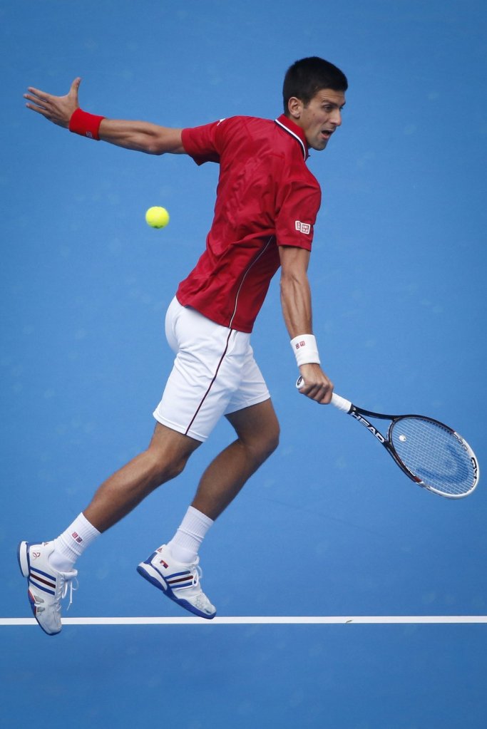 High Quality Image of Novak Djokovic in the China Open 2014 