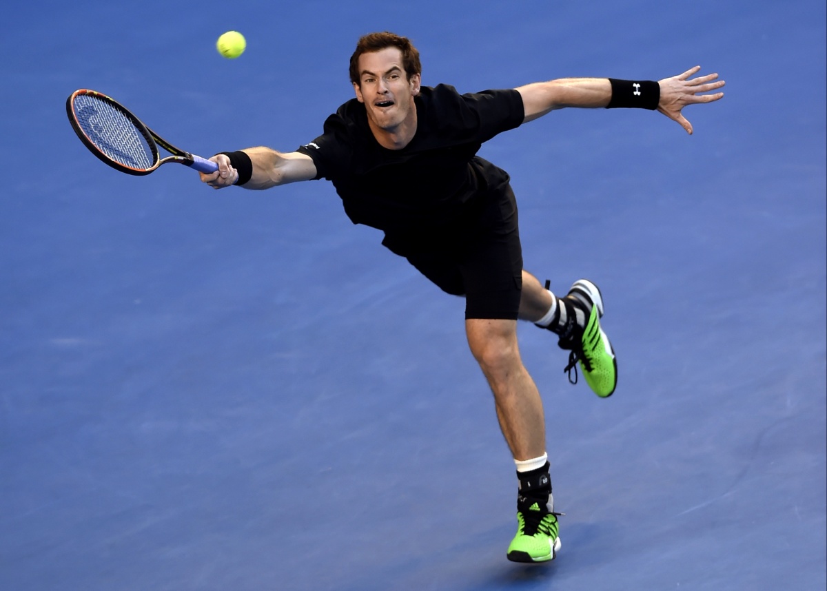High Quality Image of Andy Murray at the Australian Open. Credit: newslocker.com